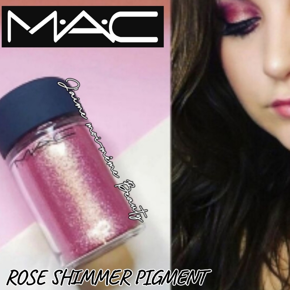 MAC Shimmer Pigment in Rose Pink (Eyeshadow, Lip, Highlighter, Blush)